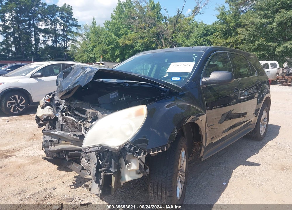 2012 CHEVROLET EQUINOX LS VIN: 2GNALBEK1C6294898