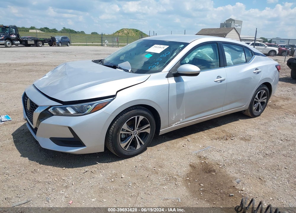2021 NISSAN SENTRA SV XTRONIC CVT VIN: 3N1AB8CV9MY238402