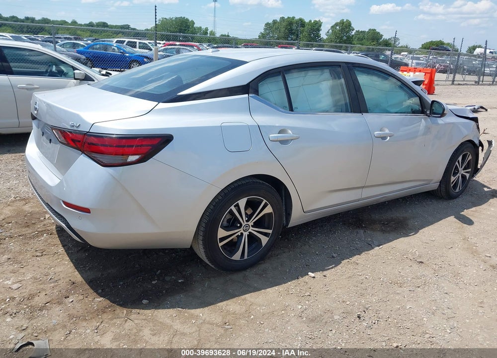 2021 NISSAN SENTRA SV XTRONIC CVT VIN: 3N1AB8CV9MY238402