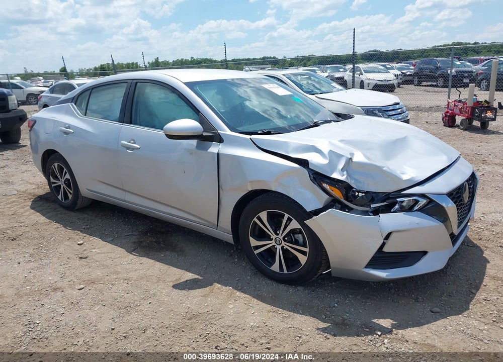 2021 NISSAN SENTRA SV XTRONIC CVT VIN: 3N1AB8CV9MY238402