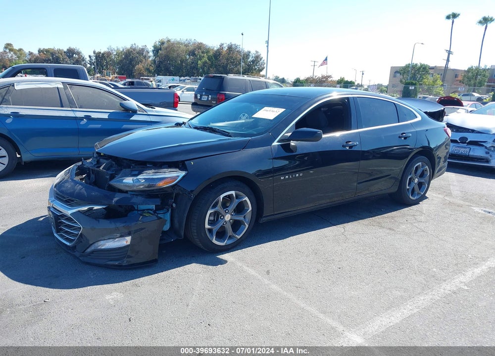 2022 CHEVROLET MALIBU FWD LT VIN: 1G1ZD5ST7NF120942