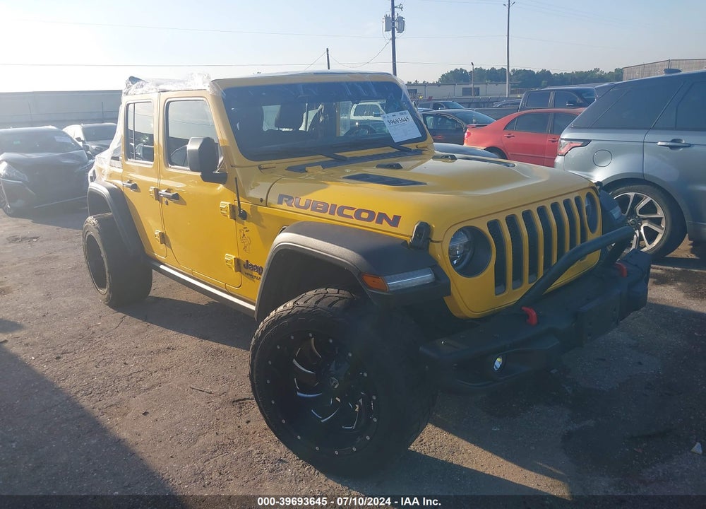 2021 JEEP WRANGLER UNLIMITED RUBICON 4X4 VIN: 1C4HJXFG7MW602720