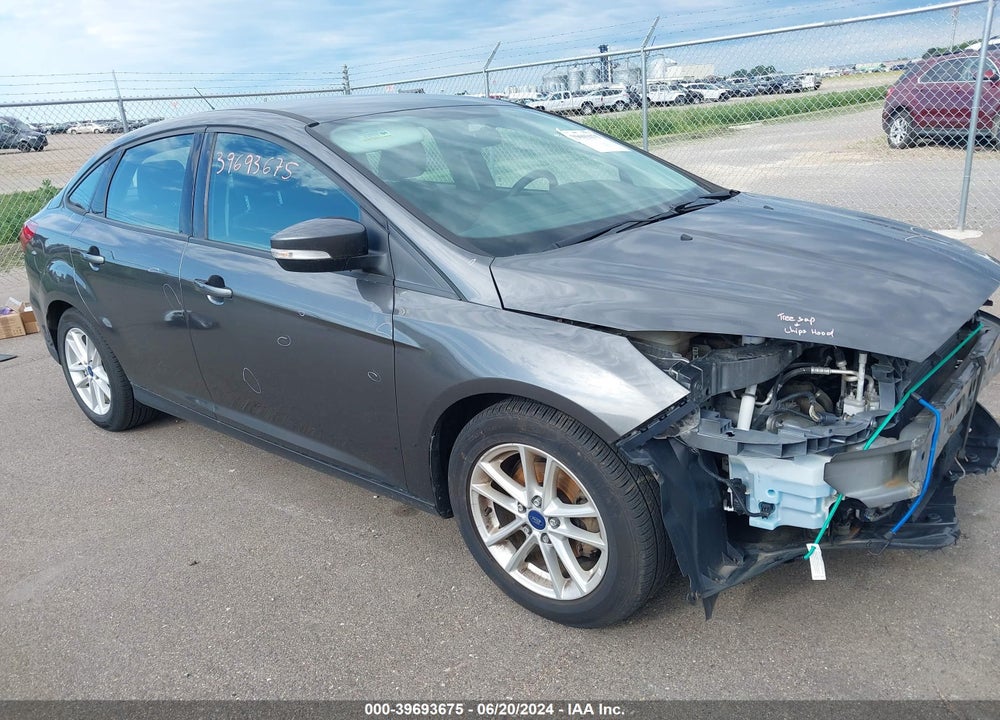 2015 FORD FOCUS SE VIN: 1FADP3F22FL376459