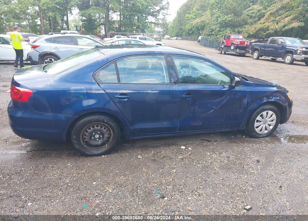 2014 VOLKSWAGEN JETTA 2.0L S VIN: 3VW2K7AJ9EM435314