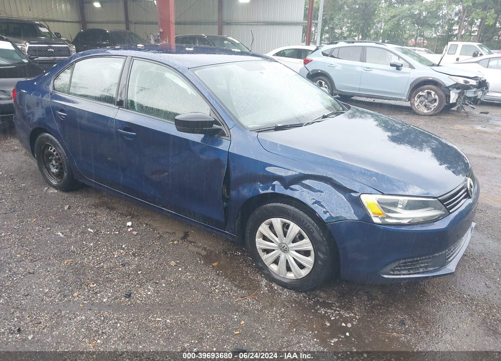 2014 VOLKSWAGEN JETTA 2.0L S VIN: 3VW2K7AJ9EM435314