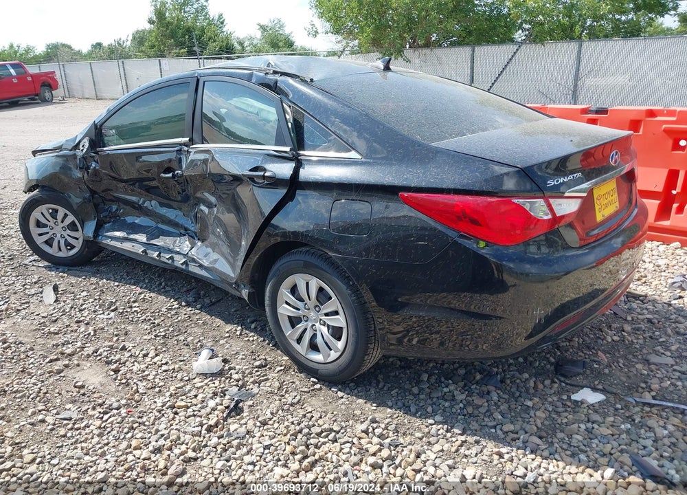 2011 HYUNDAI SONATA GLS VIN: 5NPEB4AC7BH006190