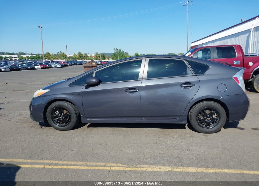 2012 TOYOTA PRIUS THREE VIN: JTDKN3DU0C1488096