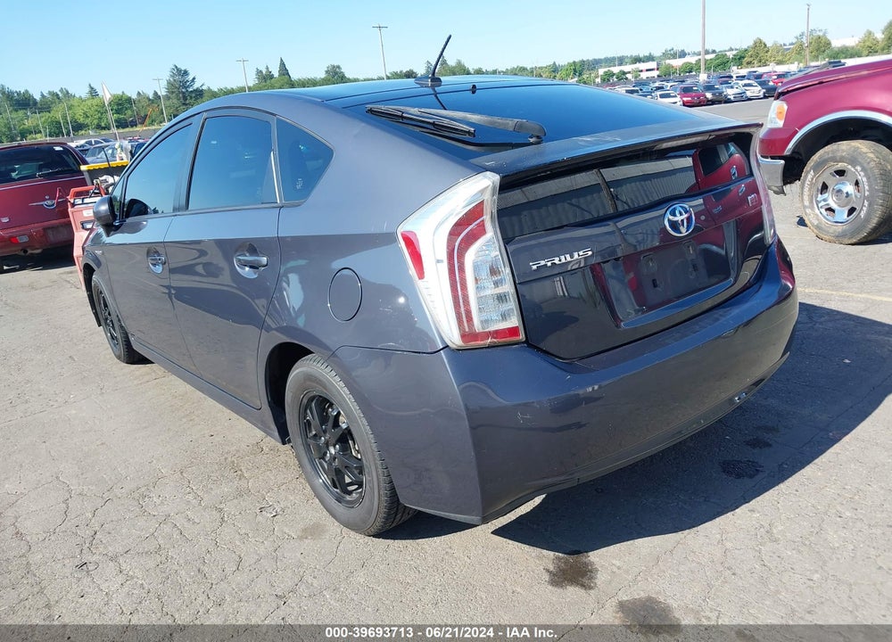 2012 TOYOTA PRIUS THREE VIN: JTDKN3DU0C1488096