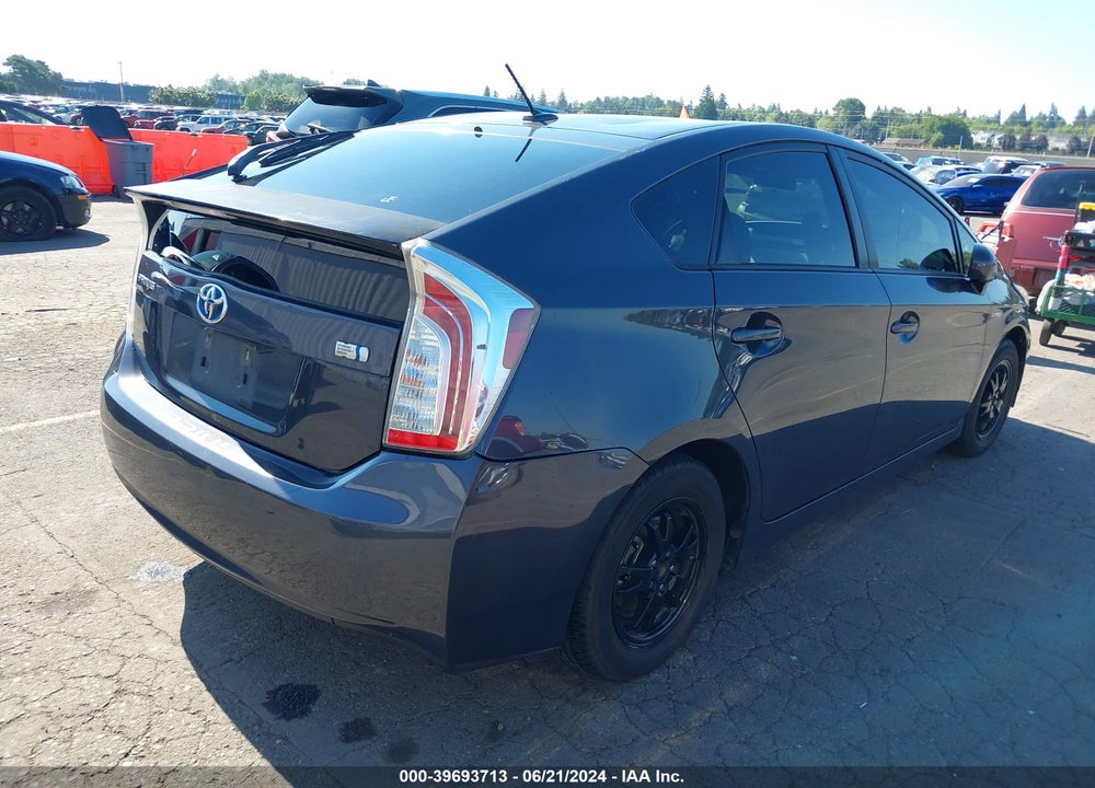2012 TOYOTA PRIUS THREE VIN: JTDKN3DU0C1488096