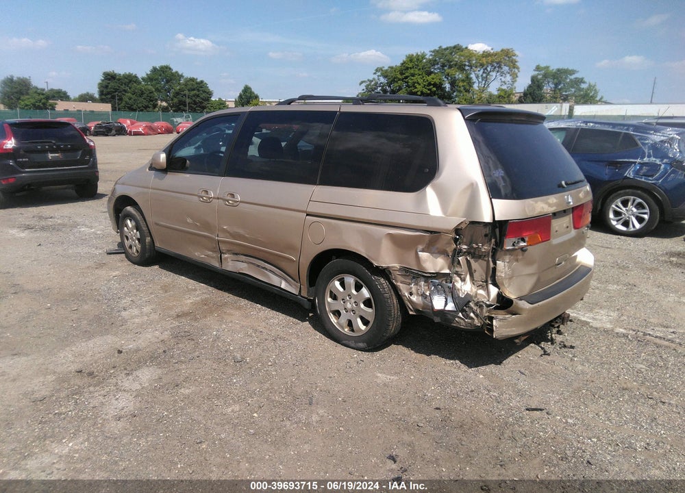 2002 HONDA ODYSSEY EX-L VIN: 5FNRL18952B030719