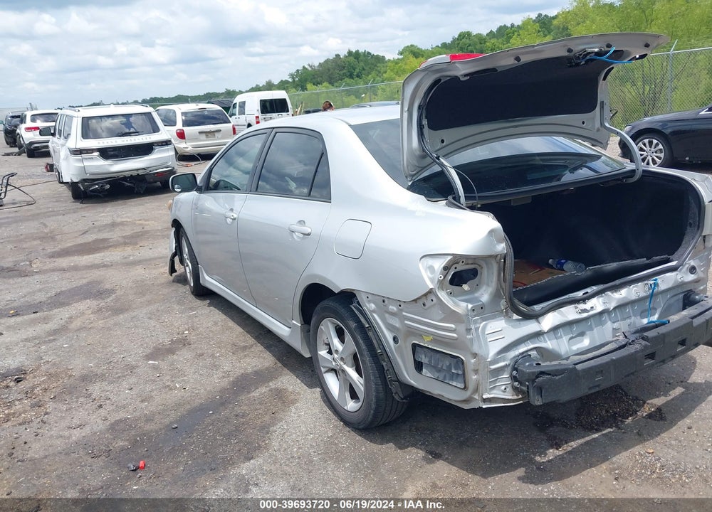 2013 TOYOTA COROLLA S VIN: 5YFBU4EE8DP079812