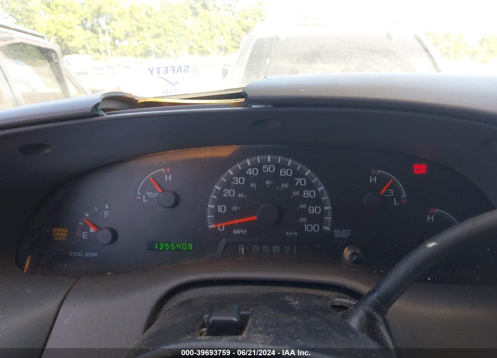 2000 FORD F-150 WORK SERIES/XL/XLT VIN: 2FTZF1727YCA50580