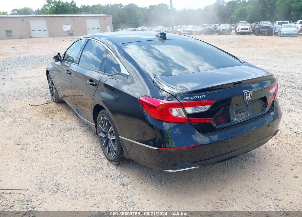 2022 HONDA ACCORD VIN: 1HGCV1F51NA009025