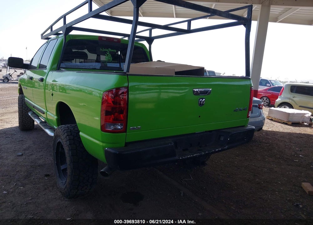 2006 DODGE RAM 1500 SLT/TRX4 OFF ROAD/SPORT VIN: 1D7HU18286S523255