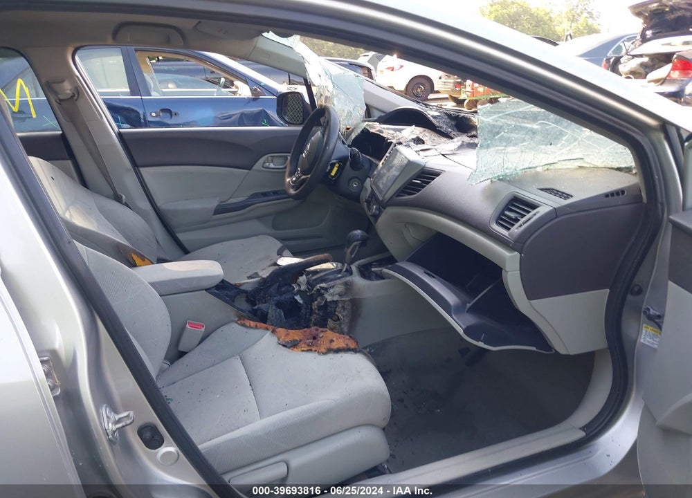 2012 HONDA CIVIC LX VIN: 2HGFB2F55CH324582