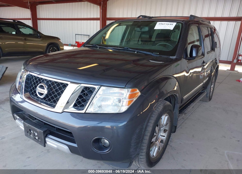 2012 NISSAN PATHFINDER LE VIN: 5N1AR1NB8CC630258