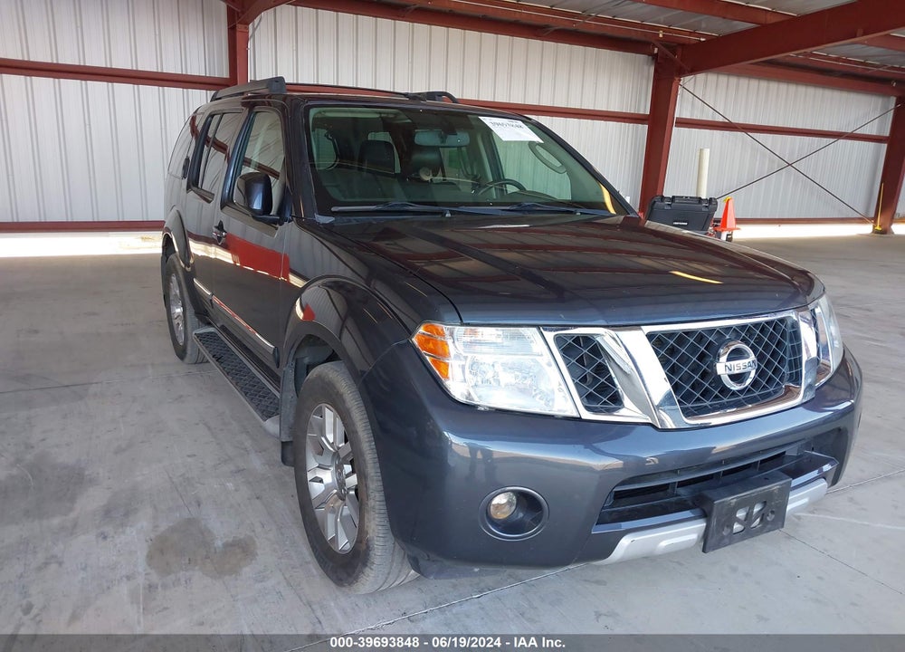 2012 NISSAN PATHFINDER LE VIN: 5N1AR1NB8CC630258