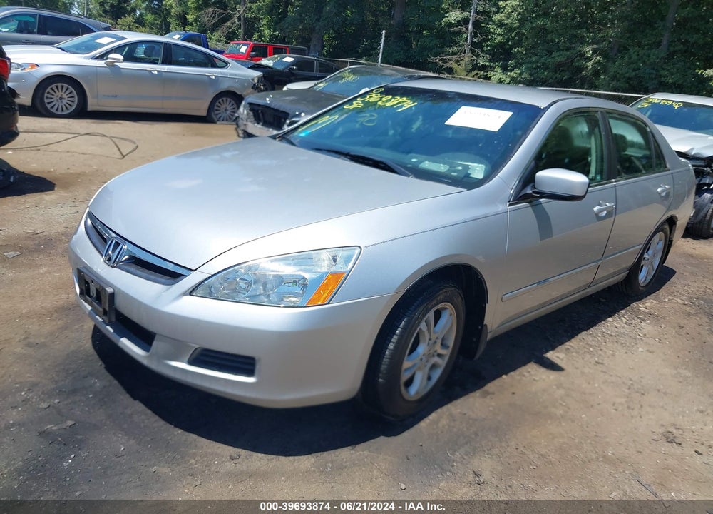 2007 HONDA ACCORD 2.4 SE VIN: 1HGCM55337A105753