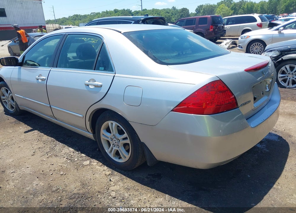 2007 HONDA ACCORD 2.4 SE VIN: 1HGCM55337A105753