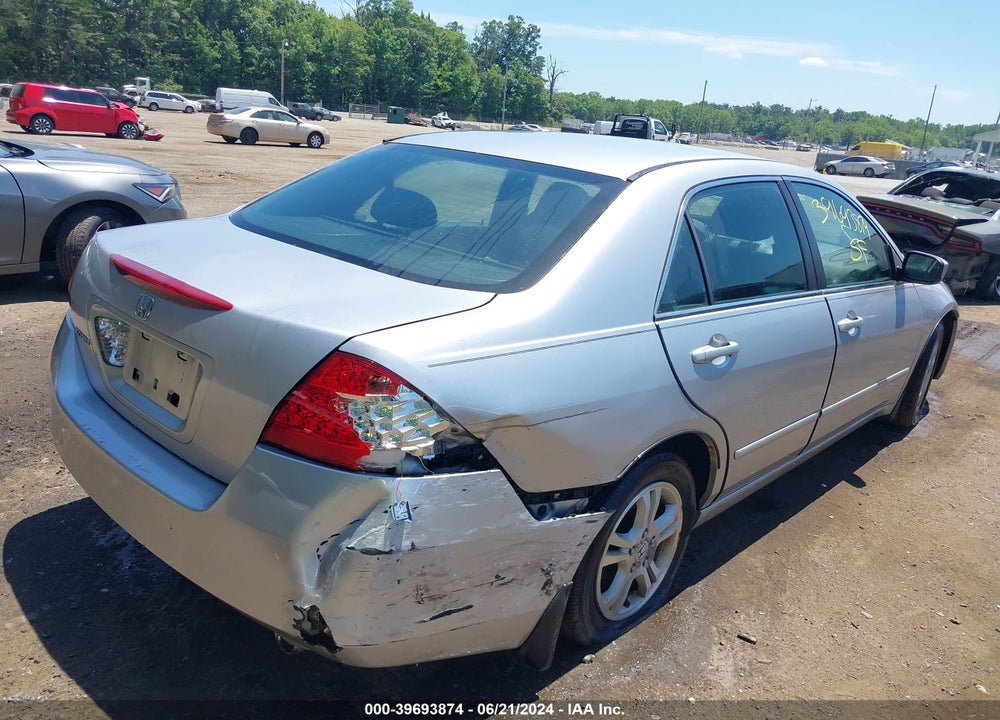 2007 HONDA ACCORD 2.4 SE VIN: 1HGCM55337A105753