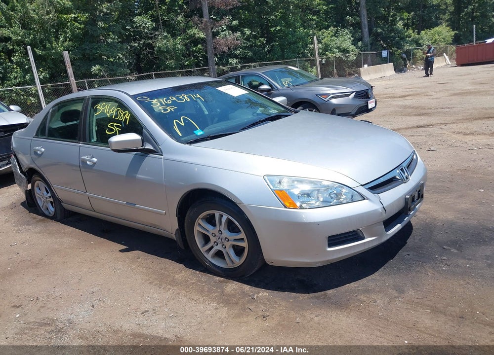 2007 HONDA ACCORD 2.4 SE VIN: 1HGCM55337A105753