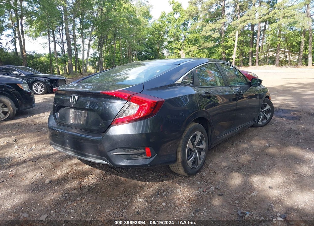 2020 HONDA CIVIC LX VIN: 2HGFC2F61LH542900