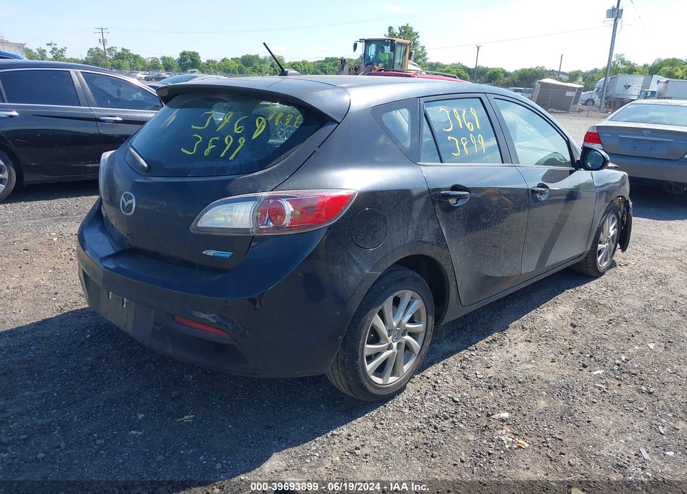 2012 MAZDA 3 I GRAND TOURING VIN: JM1BL1M83C1582521
