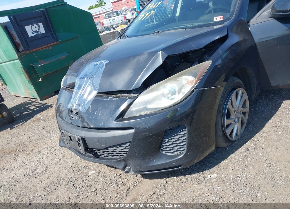 2012 MAZDA 3 I GRAND TOURING VIN: JM1BL1M83C1582521