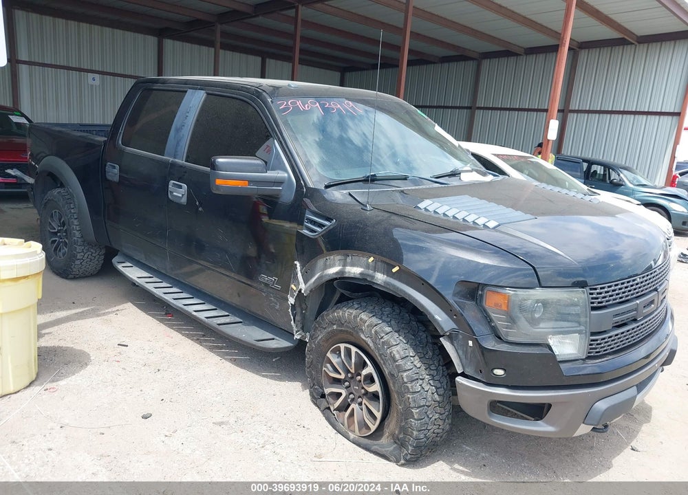 2013 FORD F-150 SVT RAPTOR VIN: 1FTFW1R68DFA17850