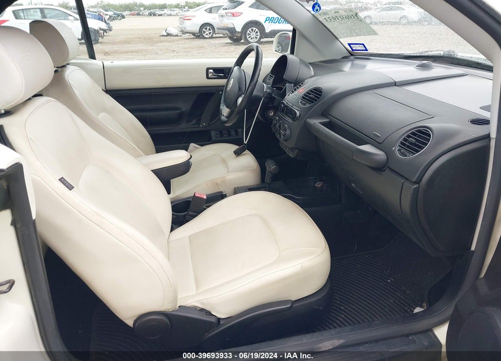 2007 VOLKSWAGEN NEW BEETLE TRIPLE WHITE VIN: 3VWFF31Y97M420746