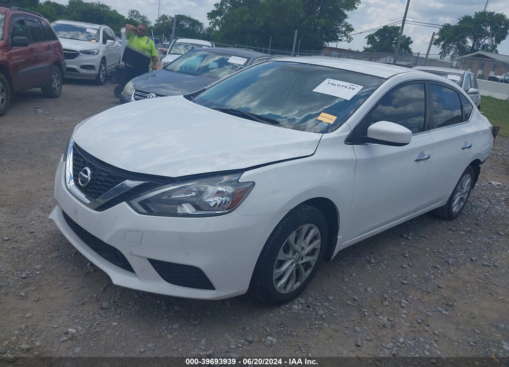 2019 NISSAN SENTRA SV VIN: 3N1AB7AP1KY313573