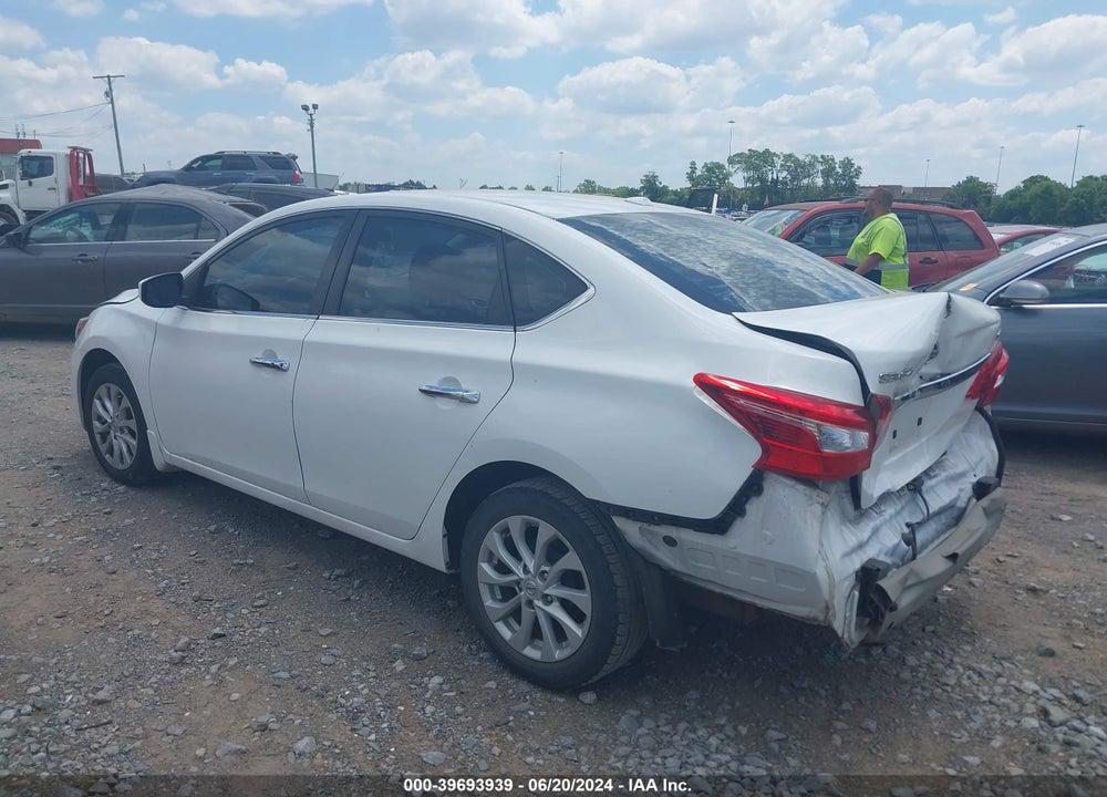 2019 NISSAN SENTRA SV VIN: 3N1AB7AP1KY313573