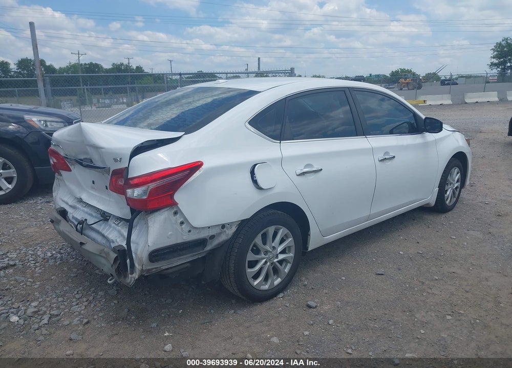 2019 NISSAN SENTRA SV VIN: 3N1AB7AP1KY313573