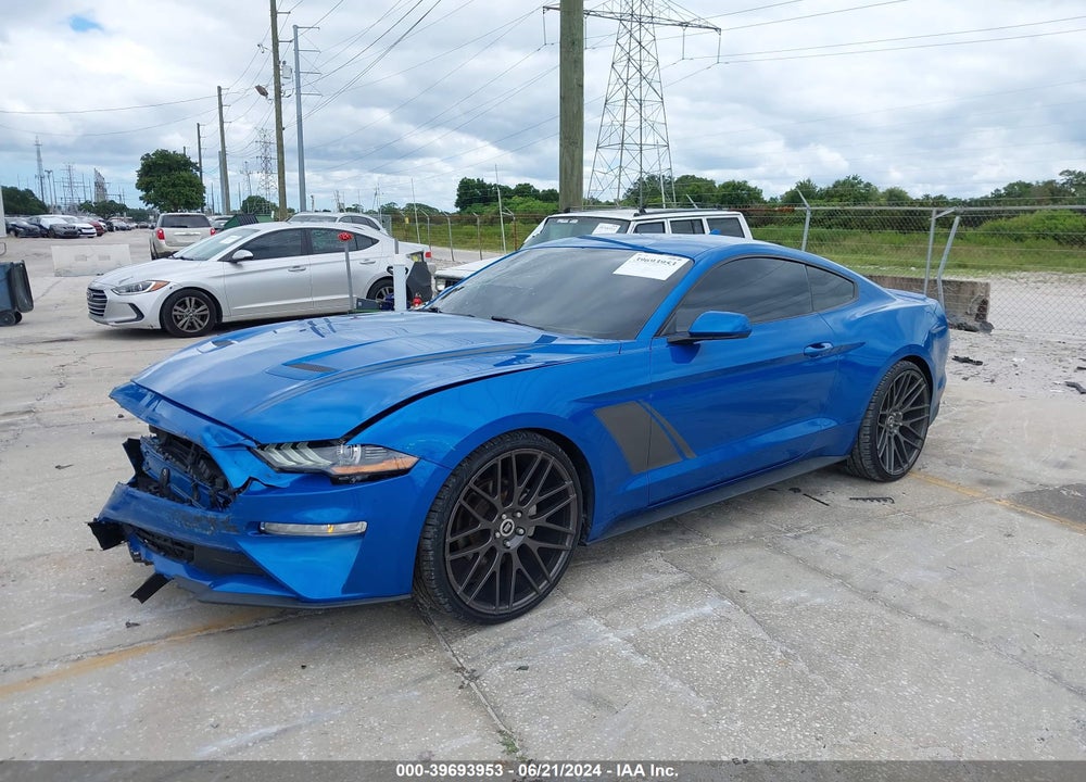 2020 FORD MUSTANG ECOBOOST FASTBACK VIN: 1FA6P8TH4L5178125