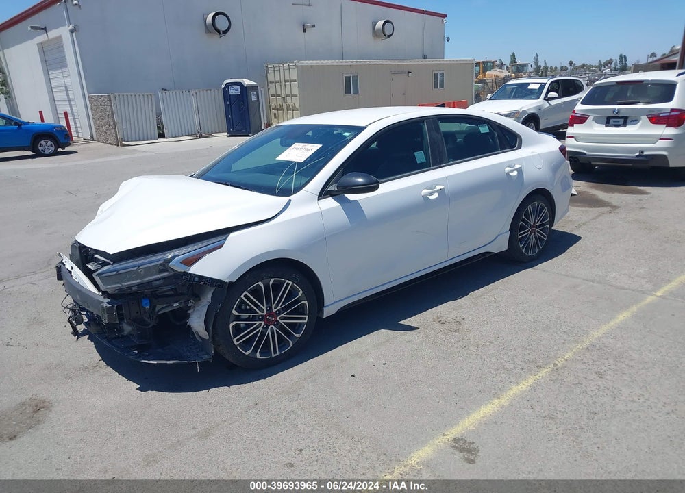 2022 KIA FORTE GT VIN: 3KPF44AC9NE493156