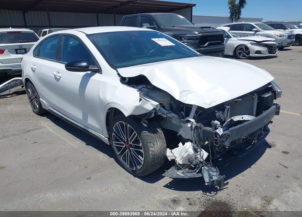 2022 KIA FORTE GT VIN: 3KPF44AC9NE493156