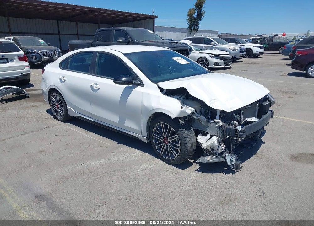 2022 KIA FORTE GT VIN: 3KPF44AC9NE493156