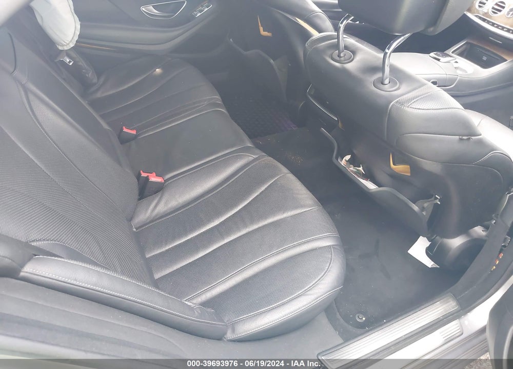 2015 MERCEDES-BENZ S 550 4MATIC VIN: WDDUG8FB9FA103592