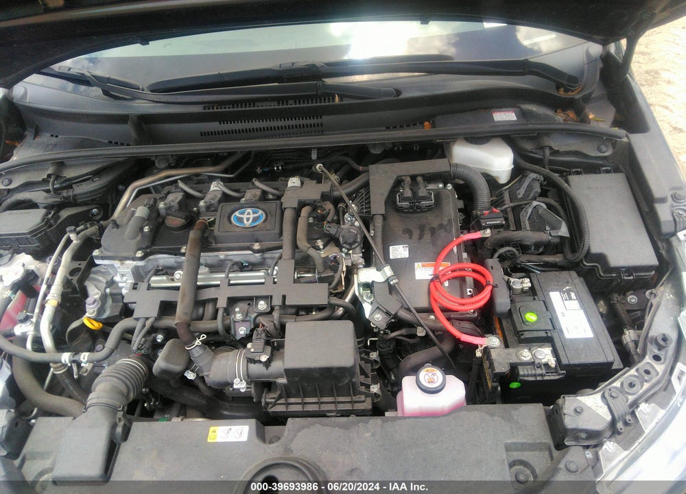 2022 TOYOTA COROLLA HYBRID LE VIN: JTDEAMDE3NJ059884