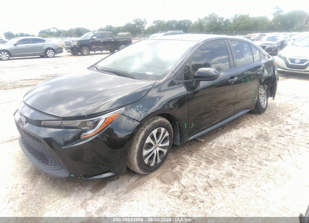 2022 TOYOTA COROLLA HYBRID LE VIN: JTDEAMDE3NJ059884