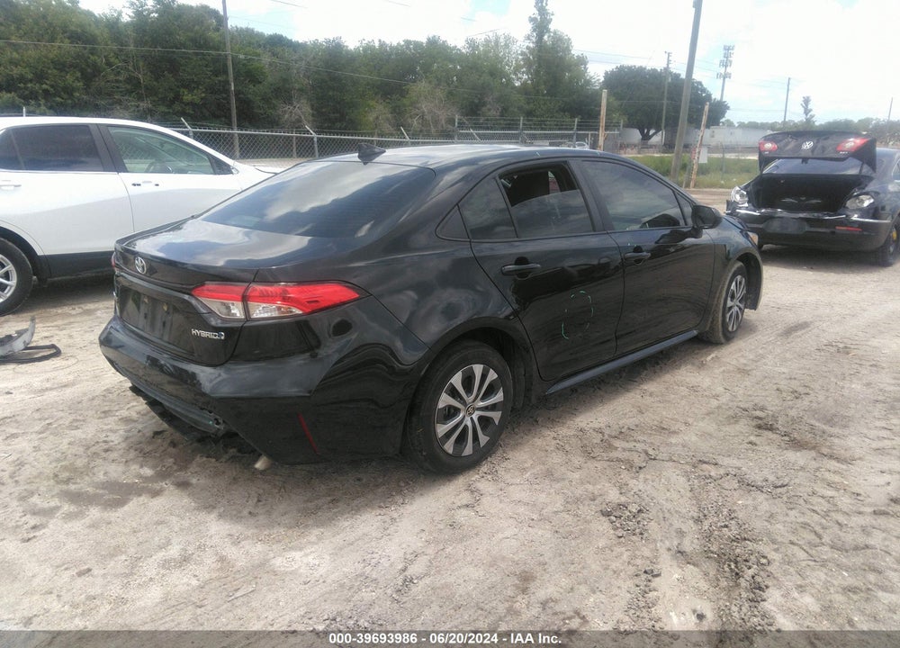 2022 TOYOTA COROLLA HYBRID LE VIN: JTDEAMDE3NJ059884