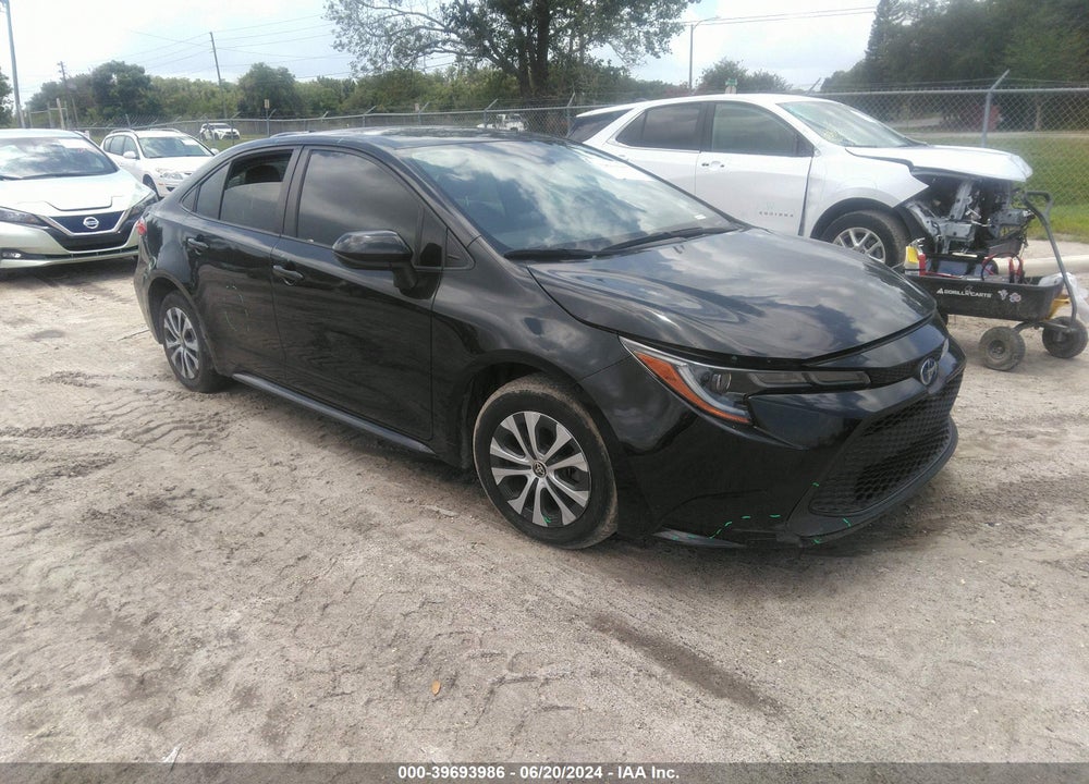 2022 TOYOTA COROLLA HYBRID LE VIN: JTDEAMDE3NJ059884