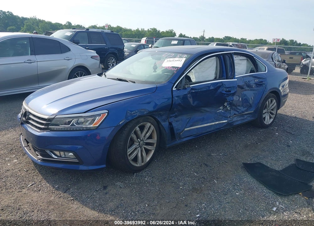 2016 VOLKSWAGEN PASSAT 1.8T SEL VIN: 1VWCT7A35GC064269