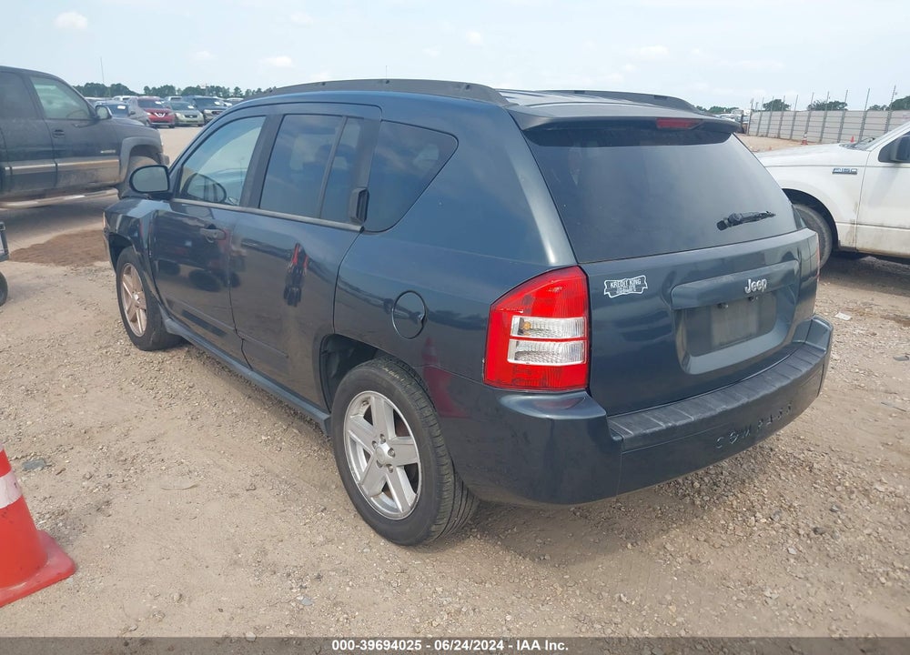 2008 JEEP COMPASS SPORT VIN: 1J8FT47W38D644611