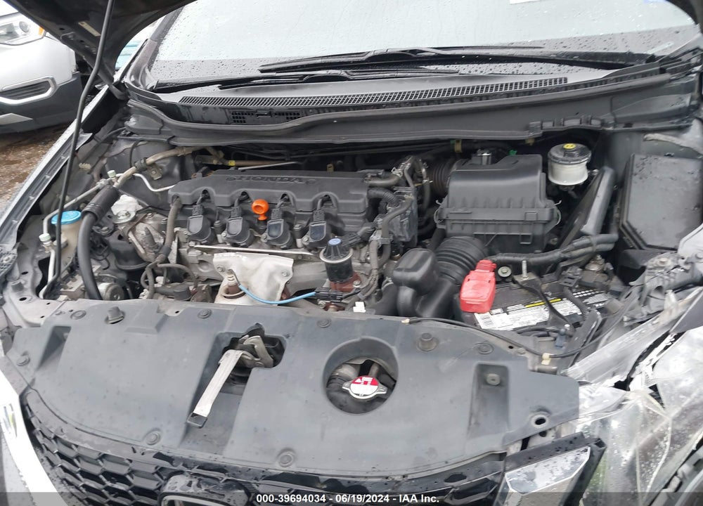 2013 HONDA CIVIC EX VIN: 19XFB2F8XDE050852