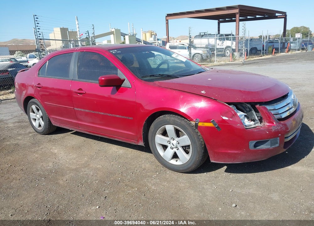 2009 FORD FUSION SE VIN: 3FAHP07Z79R191633