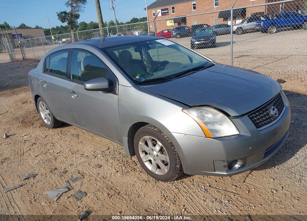 2008 NISSAN SENTRA VIN: 3N1AB61E68L626522