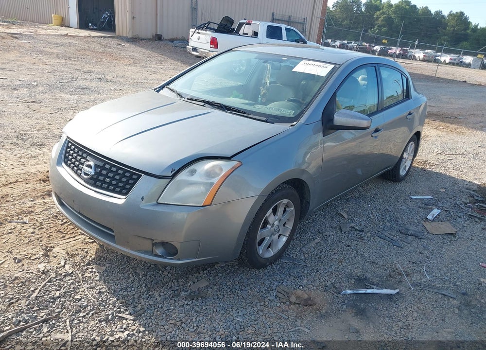 2008 NISSAN SENTRA VIN: 3N1AB61E68L626522