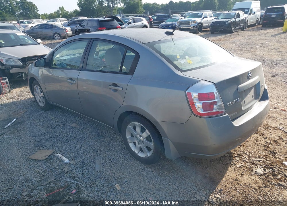 2008 NISSAN SENTRA VIN: 3N1AB61E68L626522
