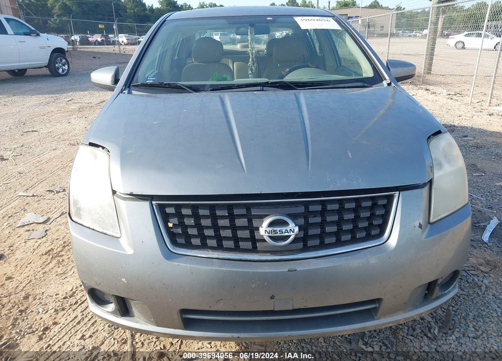 2008 NISSAN SENTRA VIN: 3N1AB61E68L626522